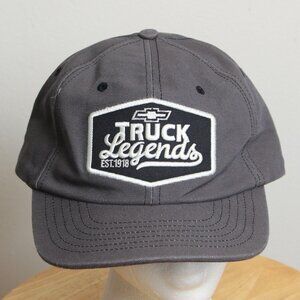 Chevy Truck Legends Hat Mens OS Gray